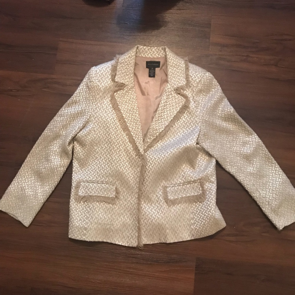 Rose Gold Tweed Blazer